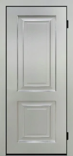Эмаль с фрезеровкой с серебрением Ral 9003 Toulon PF 2